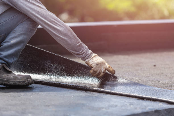 Professional Waterproofing technician working in Butler, OH